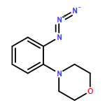 Morpholine, 4-(2-azidophenyl)-