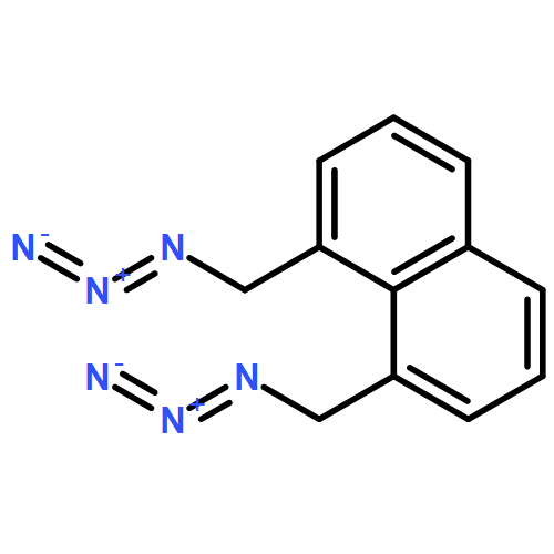 Naphthalene, 1,8-bis(azidomethyl)-