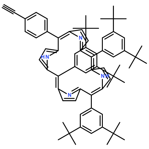21H,23H-Porphine, 5,10,15-tris[3,5-bis(1,1-dimethylethyl)phenyl]-20-(4-ethynylphenyl)-