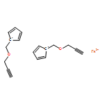 Ferrocene, 1,1'-bis[(2-propyn-1-yloxy)methyl]-