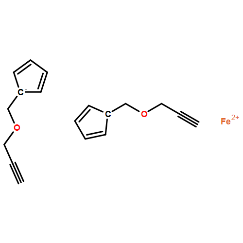 Ferrocene, 1,1'-bis[(2-propyn-1-yloxy)methyl]-