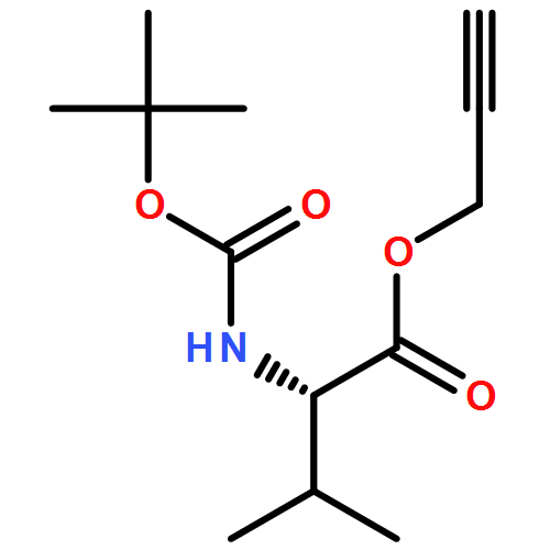 L-Valine, N-[(1,1-dimethylethoxy)carbonyl]-, 2-propyn-1-yl ester