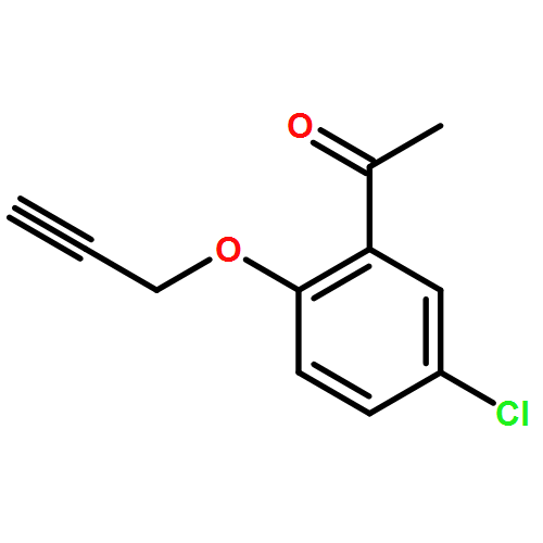 Ethanone, 1-[5-chloro-2-(2-propyn-1-yloxy)phenyl]-