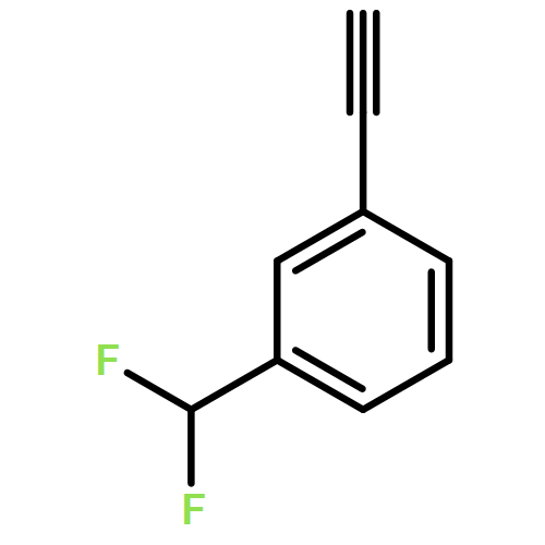 Benzene, 1-(difluoromethyl)-3-ethynyl-