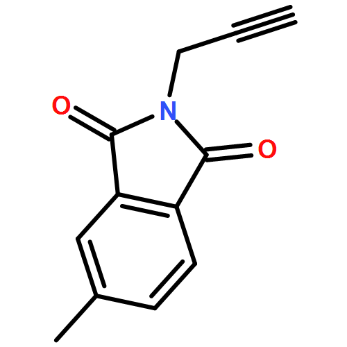 1H-Isoindole-1,3(2H)-dione, 5-methyl-2-(2-propyn-1-yl)-