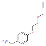 Benzenemethanamine, 4-[2-(2-propyn-1-yloxy)ethoxy]-