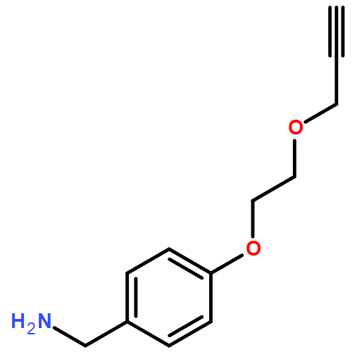 Benzenemethanamine, 4-[2-(2-propyn-1-yloxy)ethoxy]-