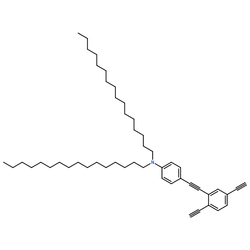Benzenamine, 4-[2-(2,5-diethynylphenyl)ethynyl]-N,N-dihexadecyl-