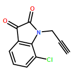 1H-Indole-2,3-dione, 7-chloro-1-(2-propyn-1-yl)-