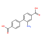 [1,1'-Biphenyl]-4,4'-dicarboxylic acid, 2-amino-