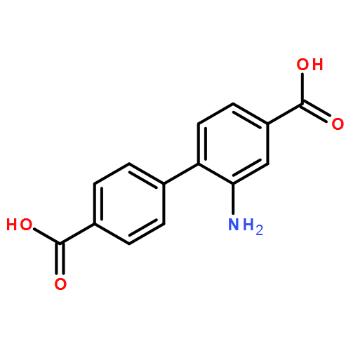 [1,1'-Biphenyl]-4,4'-dicarboxylic acid, 2-amino-