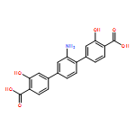 [1,1':4',1''-Terphenyl]-4,4''-dicarboxylic acid, 2'-amino-3,3''-dihydroxy-