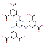 1,3-Benzenedicarboxylic acid, 5,5',5''-(1,3,5-triazine-2,4,6-triyltriimino)tris- (9CI)