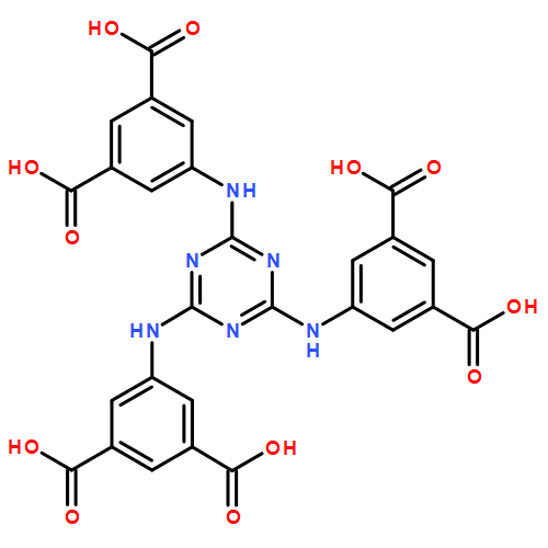1,3-Benzenedicarboxylic acid, 5,5',5''-(1,3,5-triazine-2,4,6-triyltriimino)tris- (9CI)