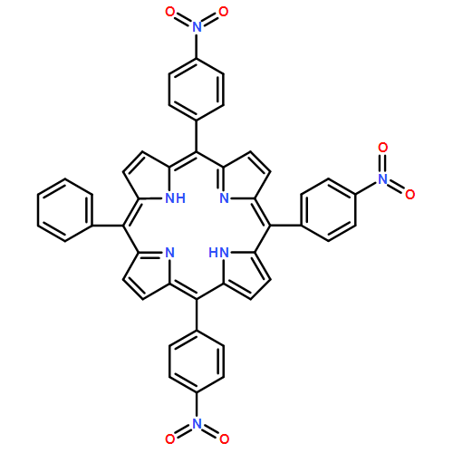 21H,23H-Porphine, 5,10,15-tris(4-nitrophenyl)-20-phenyl-