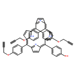 Phenol, 4-[10,15,20-tris[4-(2-propyn-1-yloxy)phenyl]-21H,23H-porphin-5-yl]-