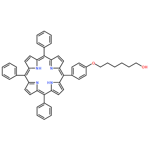 1-Hexanol, 6-[4-(10,15,20-triphenyl-21H,23H-porphin-5-yl)phenoxy]-