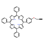 21H,23H-Porphine, 5,10,15-triphenyl-20-[4-(2-propyn-1-yloxy)phenyl]-