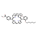 Benzoic acid, 4-[15-[2,6-bis(hexyloxy)phenyl]-21H,23H-porphin-5-yl]-, methyl ester