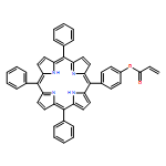 2-Propenoic acid, 4-(10,15,20-triphenyl-21H,23H-porphin-5-yl)phenyl ester