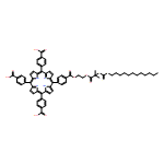 Benzoic acid, 4,4',4''-[20-[4-(7,7-dimethyl-1,6-dioxo-9-thioxo-2,5-dioxa-8,10-dithiadocos-1-yl)phenyl]-21H,23H-porphine-5,10,15-triyl]tris-