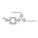 Benzoic acid, 4-[15-[4-[bis[4-(octyloxy)phenyl]amino]phenyl]-10-bromo-21H,23H-porphin-5-yl]-, methyl ester