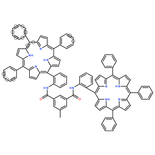 1,3-Benzenedicarboxamide, 5-methyl-N1,N3-bis[2-(10,15,20-triphenyl-21H,23H-porphin-5-yl)phenyl]-
