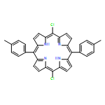 21H,23H-Porphine, 5,15-dichloro-10,20-bis(4-methylphenyl)-