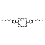 21H,23H-Porphine, 5,15-bis[4-(4-bromobutoxy)phenyl]-