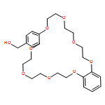 Dibenz[b,n][1,4,7,10,13,16,19,22]octaoxacyclotetracosin-2-methanol, 6,7,9,10,12,13,20,21,23,24,26,27-dodecahydro-