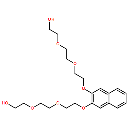 Ethanol, 2,2'-[2,3-naphthalenediylbis(oxy-2,1-ethanediyloxy-2,1-ethanediyloxy)]bis-