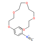 1,4,7,10,13-Benzopentaoxacyclopentadecin, 2,3,5,6,8,9,11,12-octahydro-15-isocyano-