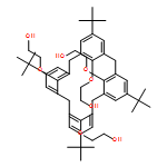 Ethanol, 2,2',2'',2'''-[[5,11,17,23-tetrakis(1,1-dimethylethyl)pentacyclo[19.3.1.13,7.19,13.115,19]octacosa-1(25),3,5,7(28),9,11,13(27),15,17,19(26),21,23-dodecaene-25,26,27,28-tetrayl]tetrakis(oxy)]tetrakis-