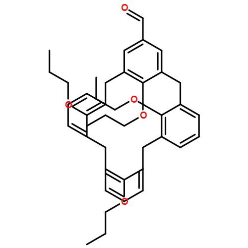 Pentacyclo[19.3.1.13,7.19,13.115,19]octacosa-1(25),3,5,7(28),9,11,13(27),15,17,19(26),21,23-dodecaene-5-carboxaldehyde, 25,26,27,28-tetrapropoxy-