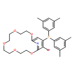 2,5,8,11,14-Pentaoxa-19-azabicyclo[13.3.1]nonadeca-1(19),15,17-triene, 17-[bis(3,5-dimethylphenyl)phosphino]-16-bromo-