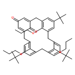 Pentacyclo[19.3.1.13,7.19,13.115,19]octacosa-1(25),3,6,9,11,13(27),15,17,19(26),21,23-undecaene-5,28-dione, 11,17,23-tris(1,1-dimethylethyl)-25,26,27-tripropoxy-