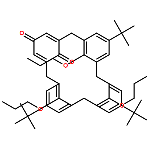 Pentacyclo[19.3.1.13,7.19,13.115,19]octacosa-1(25),3,6,9,11,13(27),15,17,19(26),21,23-undecaene-5,28-dione, 11,17,23-tris(1,1-dimethylethyl)-25,26,27-tripropoxy-