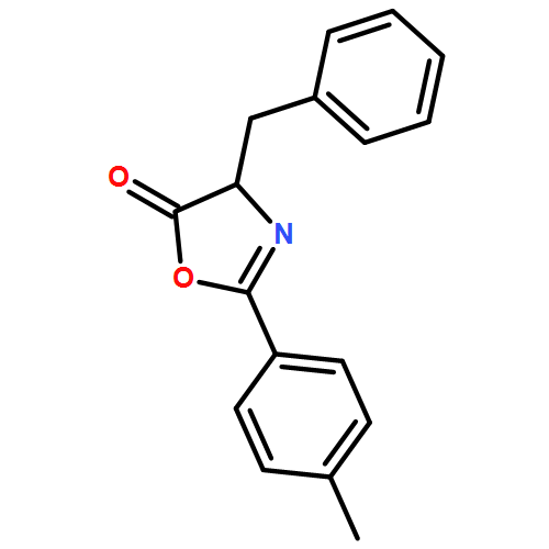 5(4H)-Oxazolone, 2-(4-methylphenyl)-4-(phenylmethyl)-