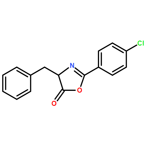 5(4H)-Oxazolone, 2-(4-chlorophenyl)-4-(phenylmethyl)-