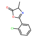 5(4H)-Oxazolone, 2-(2-chlorophenyl)-4-methyl-