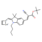Cyclobutenediylium, 1-[(Z)-[1-butyl-5-[(1E)-2-cyano-3-(1,1-dimethylethoxy)-3-oxo-1-propen-1-yl]-1,3-dihydro-3,3-dimethyl-2H-indol-2-ylidene]methyl]-3-