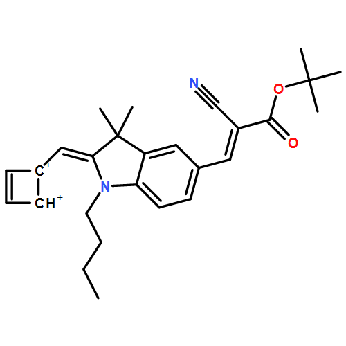 Cyclobutenediylium, 1-[(Z)-[1-butyl-5-[(1E)-2-cyano-3-(1,1-dimethylethoxy)-3-oxo-1-propen-1-yl]-1,3-dihydro-3,3-dimethyl-2H-indol-2-ylidene]methyl]-3-