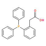 Benzeneacetic acid, 2-(diphenylphosphino)-
