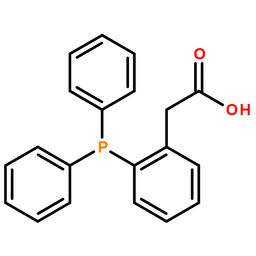 Benzeneacetic acid, 2-(diphenylphosphino)-