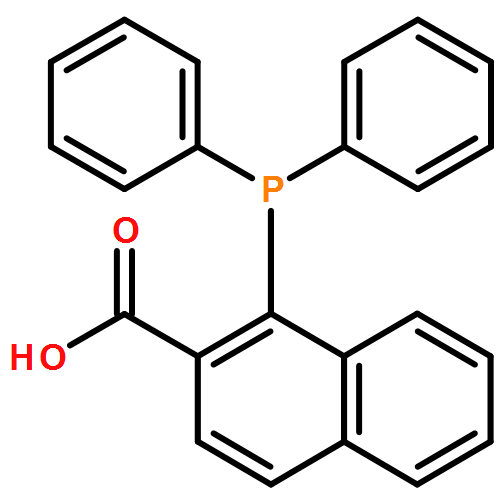 2-Naphthalenecarboxylic acid, 1-(diphenylphosphino)-