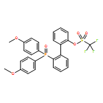 Methanesulfonic acid, 1,1,1-trifluoro-, 2'-[bis(4-methoxyphenyl)phosphinyl][1,1'-biphenyl]-2-yl ester