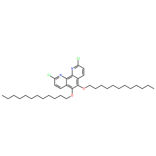 1,10-Phenanthroline, 2,9-dichloro-5,6-bis(dodecyloxy)-