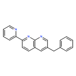 1,8-Naphthyridine, 6-(phenylmethyl)-2-(2-pyridinyl)-