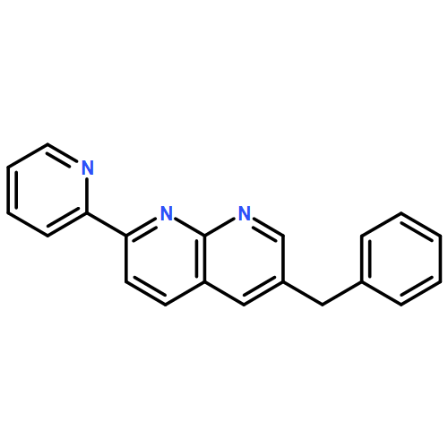 1,8-Naphthyridine, 6-(phenylmethyl)-2-(2-pyridinyl)-