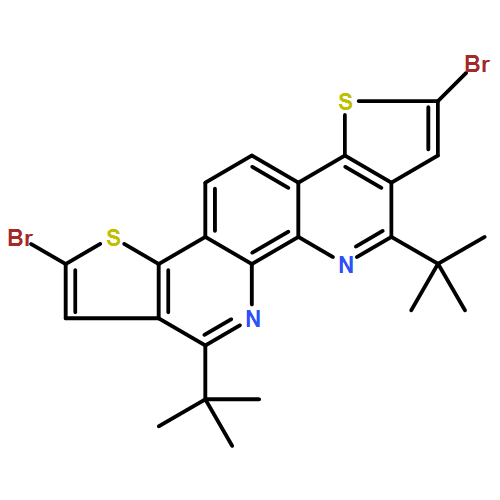 Dithieno[3,2-c:2',3'-i][1,10]phenanthroline, 2,9-dibromo-4,7-bis(1,1-dimethylethyl)-
